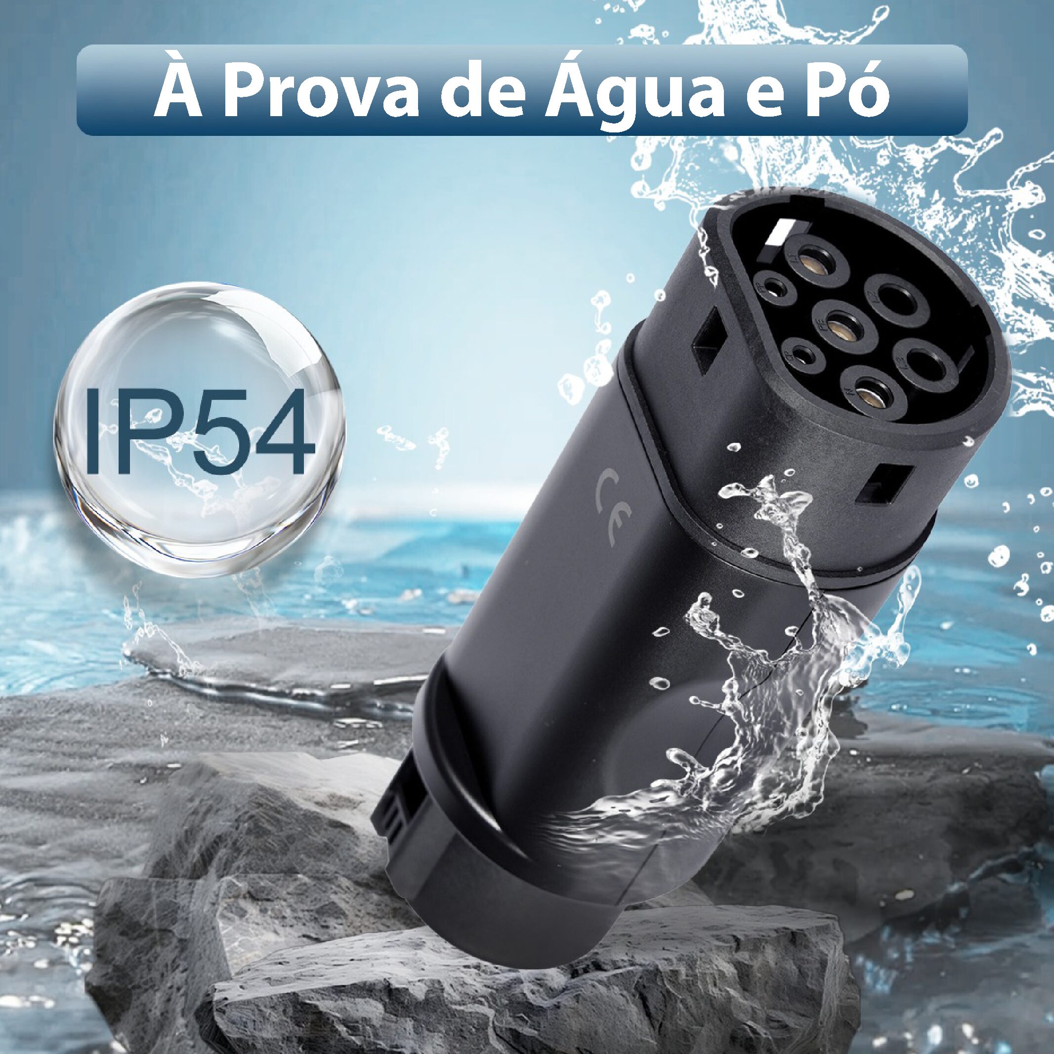 ADAPTADOR T1/T2 32A MONOFÁSICO – (7.4KW)